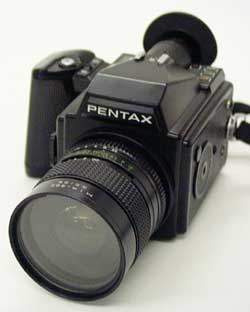 With a lens mounted